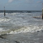 Pfeiler am Strand von Norderney